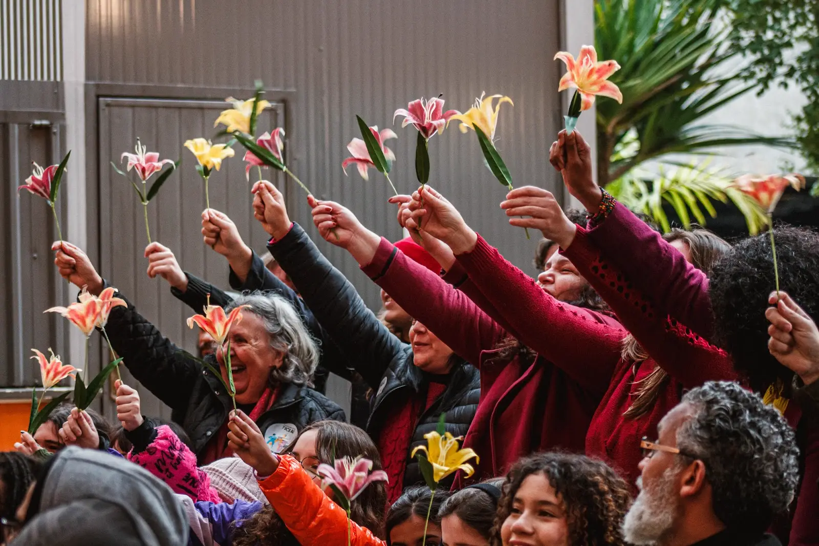 Apresentação musical do projeto 2º Toca Aí! em espaço público